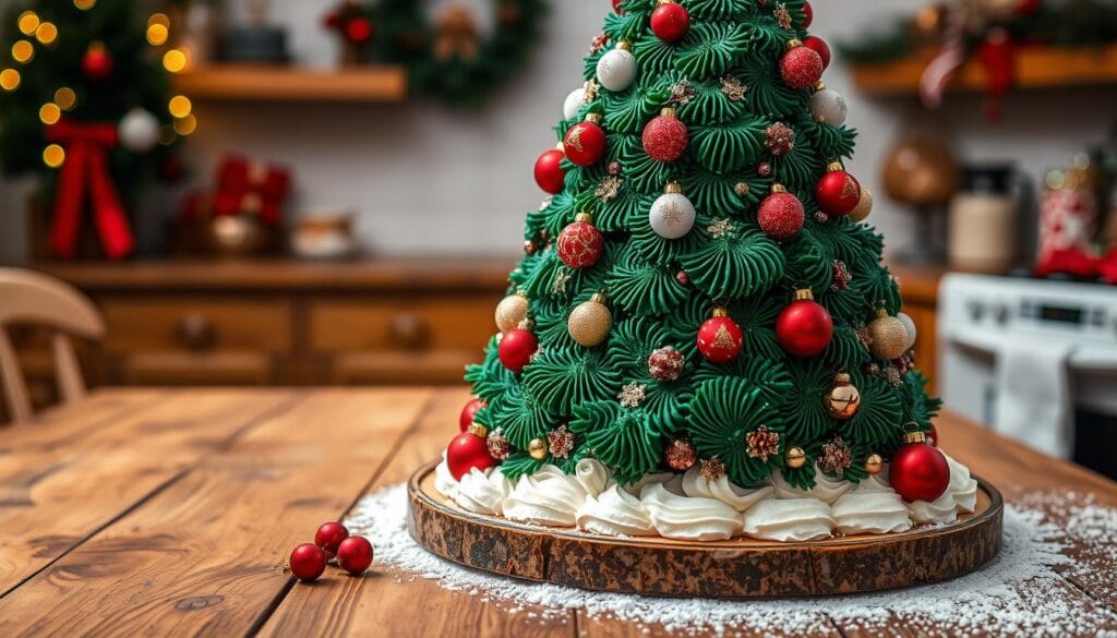 Christmas Tree Cake Decorating Techniques