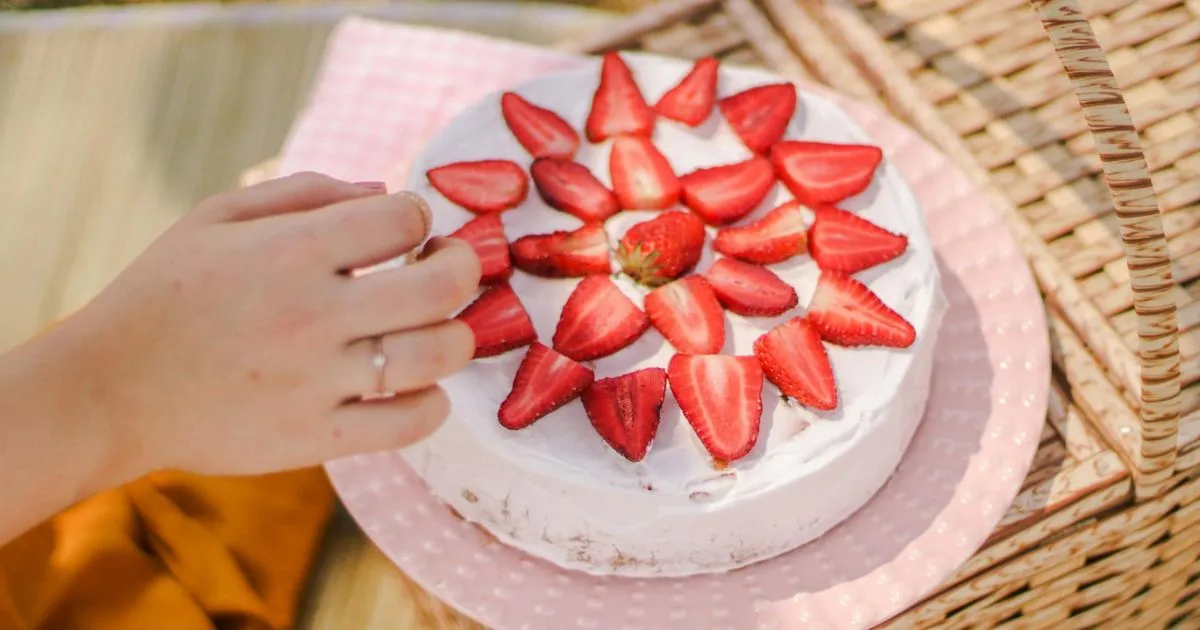 Fruit Birthday Cake