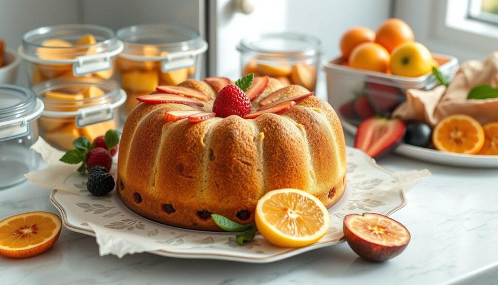 Fresh Fruit Cake Storage Tips