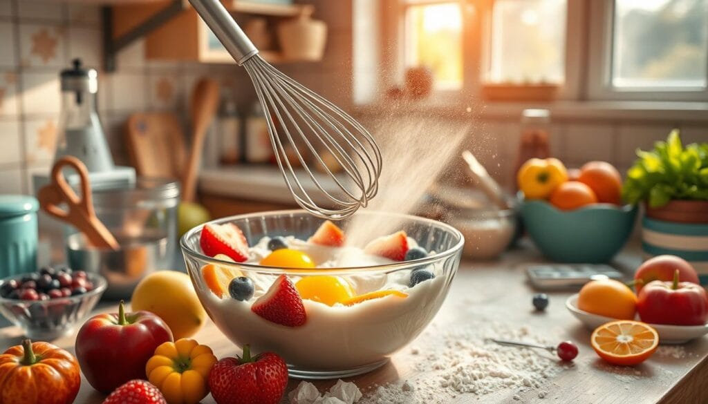 Fruit Cake Mixing Techniques