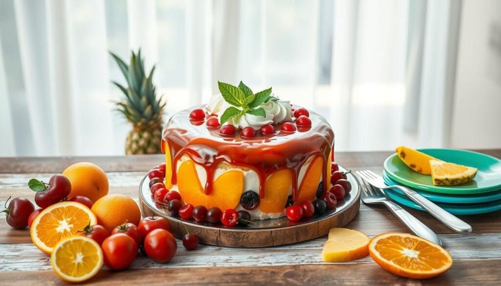 Fruit Cocktail Cake Serving Suggestions