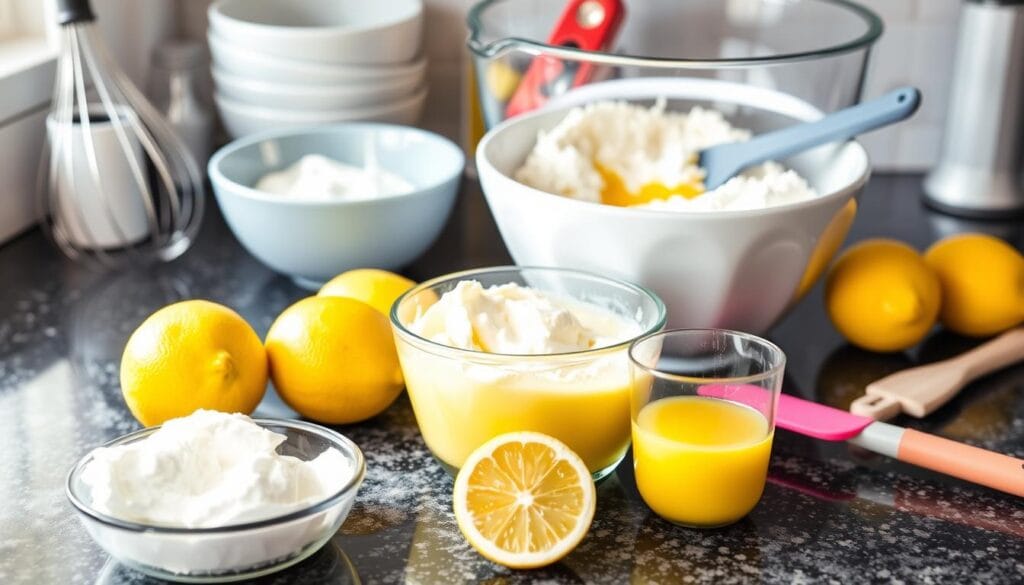 Lemon Dump Cake Preparation Steps