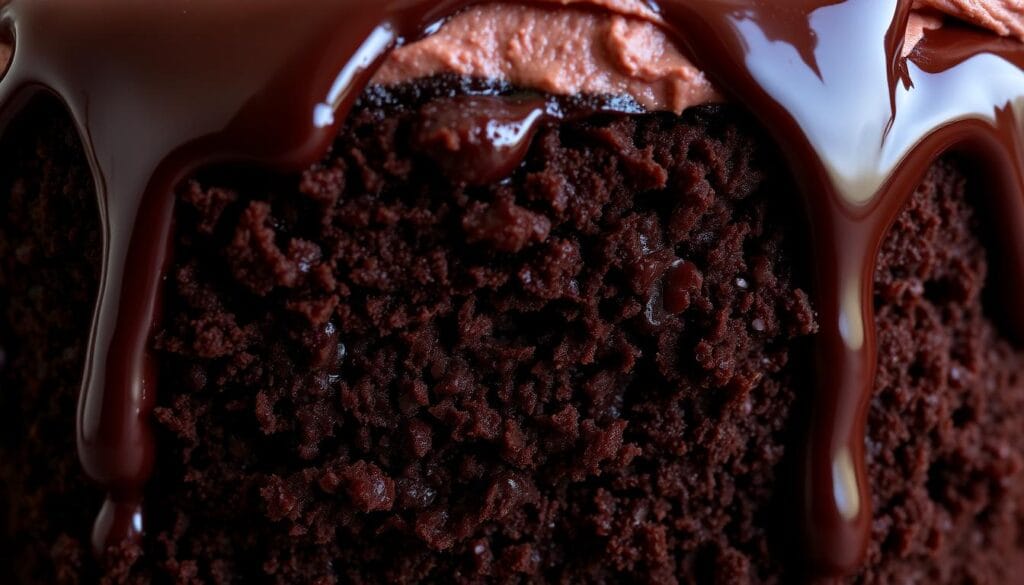 Moist Chocolate Cake Texture