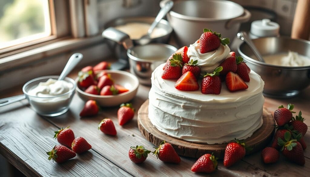 Strawberry Cake Baking Secrets