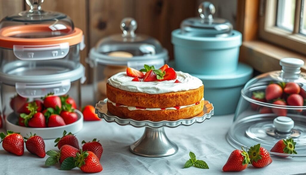 Strawberry Cake Storage Tips