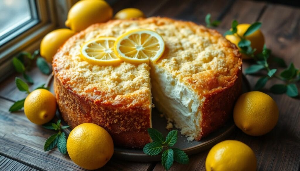 lemon cream cheese dump cake