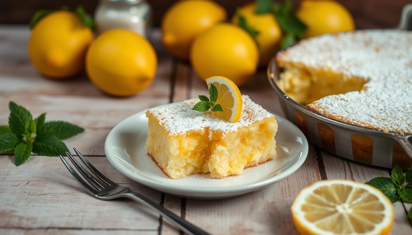 lemon cream cheese dump cake