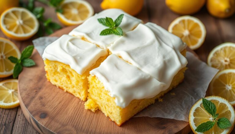 lemon dump cake with cream cheese