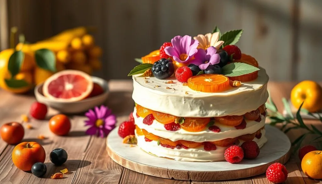 modern fruit cake