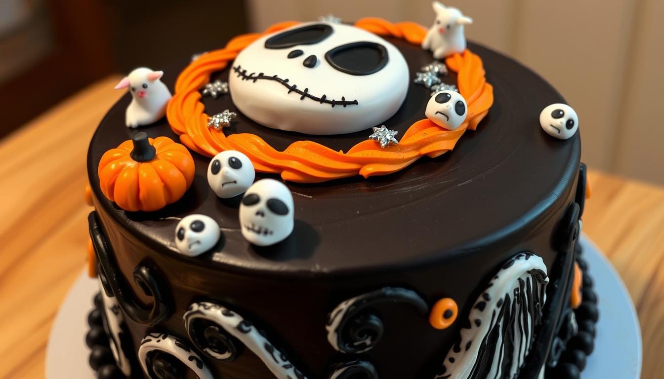 nightmare before christmas cake