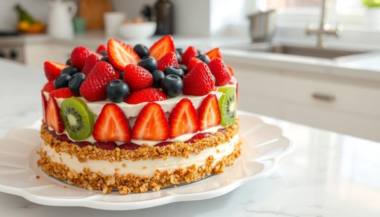 no bake fruit cake