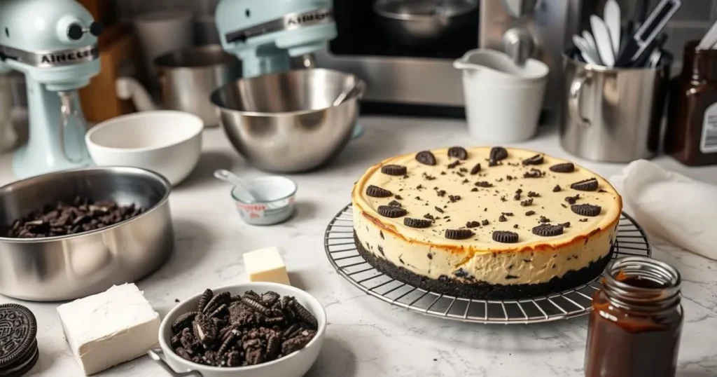 Oreo bliss cheesecake