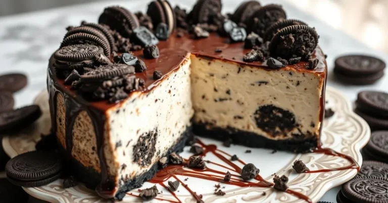 Oreo bliss cheesecake