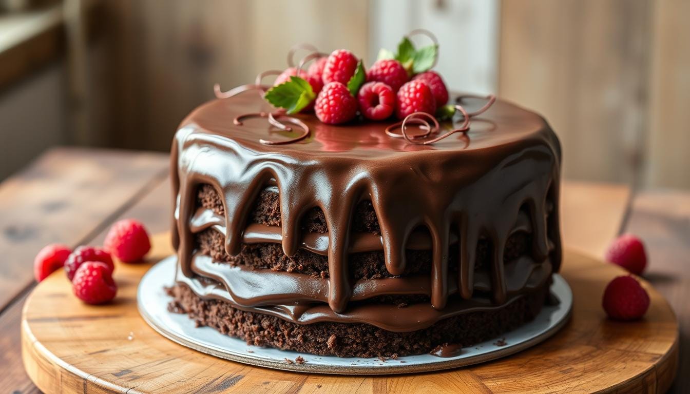 Chocolate Truffle Layer Cake