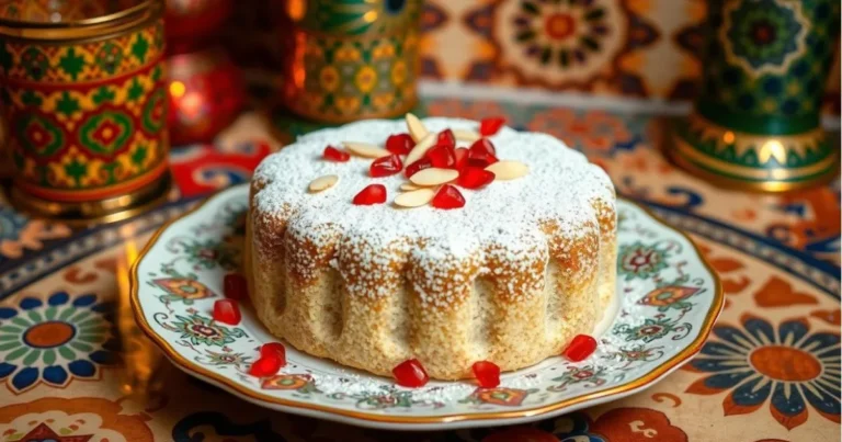 Moroccan semolina cake