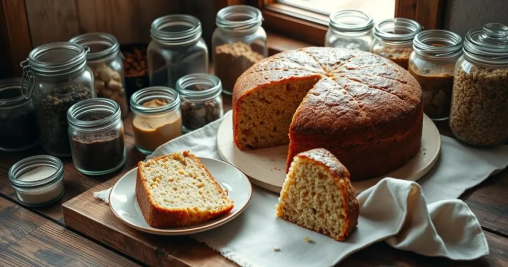 Moroccan semolina cake