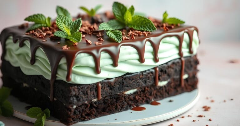 Mint Chocolate Dream Cake