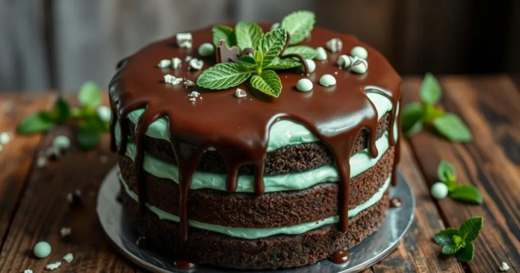 Mint Chocolate Dream Cake