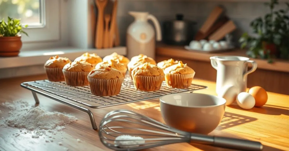 vanilla muffins recipe