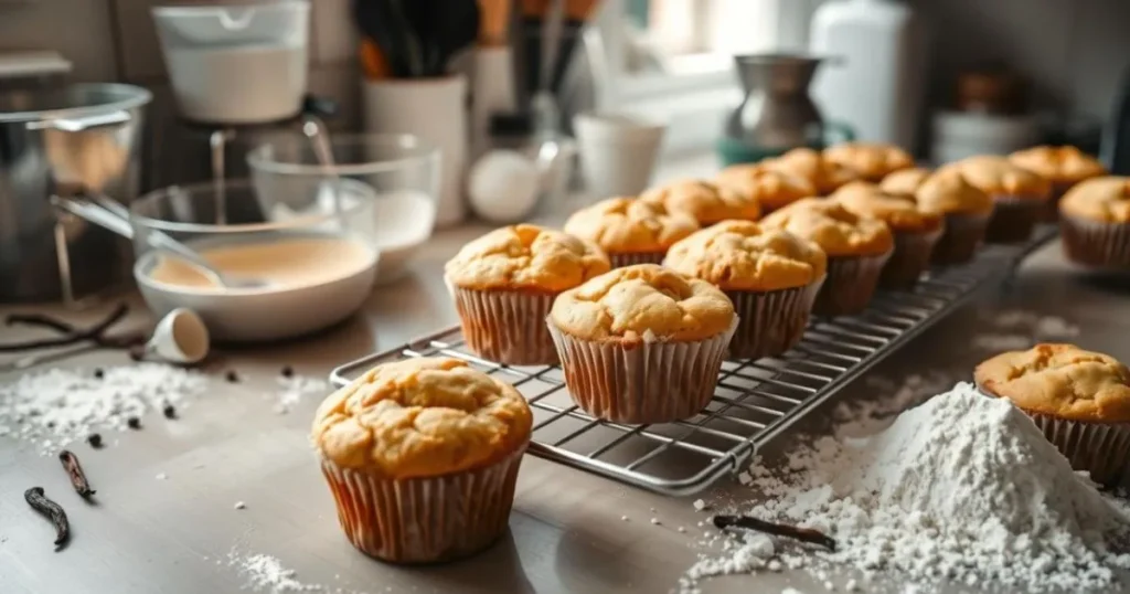 vanilla muffins recipe