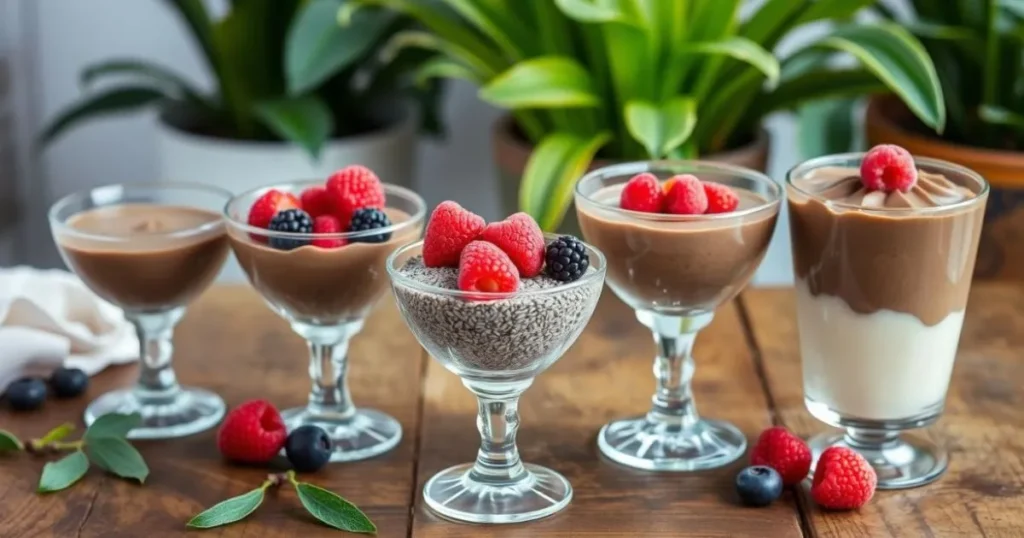 chocolate pudding cups