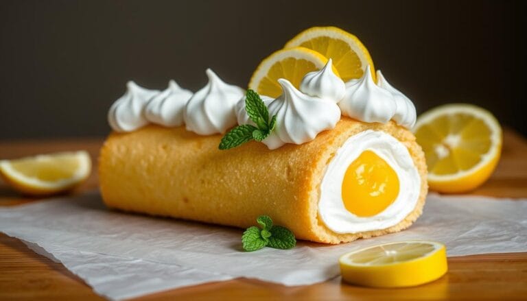 Lemon Meringue Log Recipe