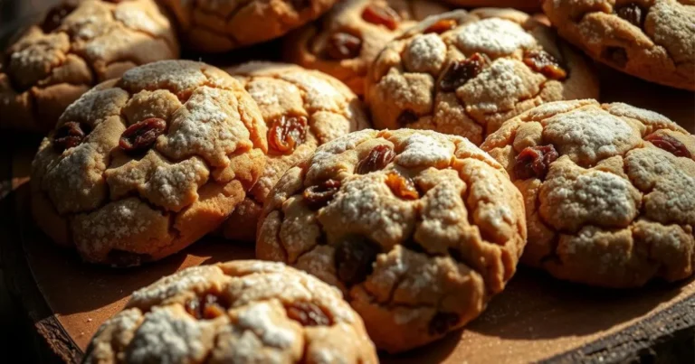 Spiced Rum Fruitcake Cookies