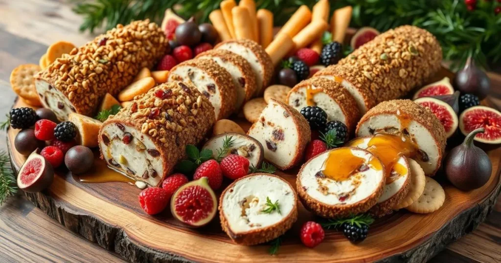 Gourmet Cheese Log Variations