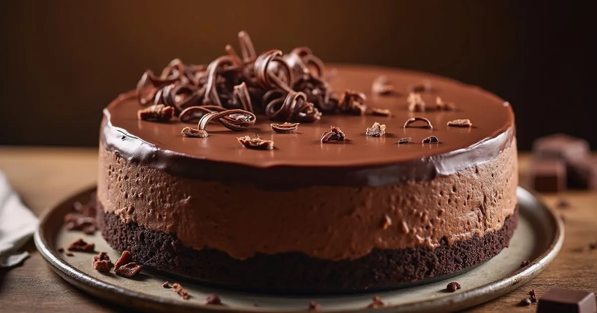 Triple Chocolate Cheesecake