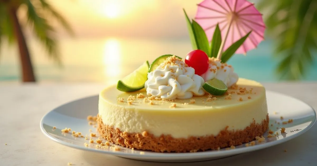 Key Lime Pie Cheesecake Piña Colada